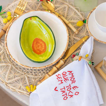 Porta Abacate em Cerâmica - Produção de 10 dias úteis